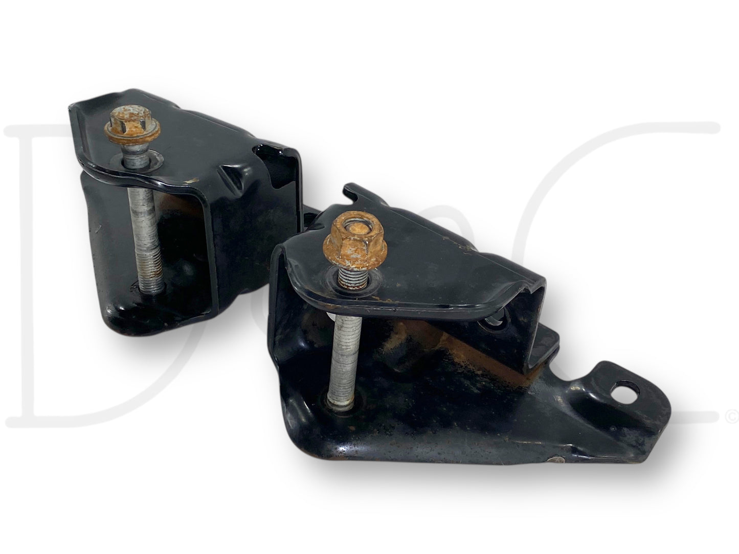 99-04 Ford F250 F350 2WD Radius Arm Bracket Set OE Brackets Frame Mounts