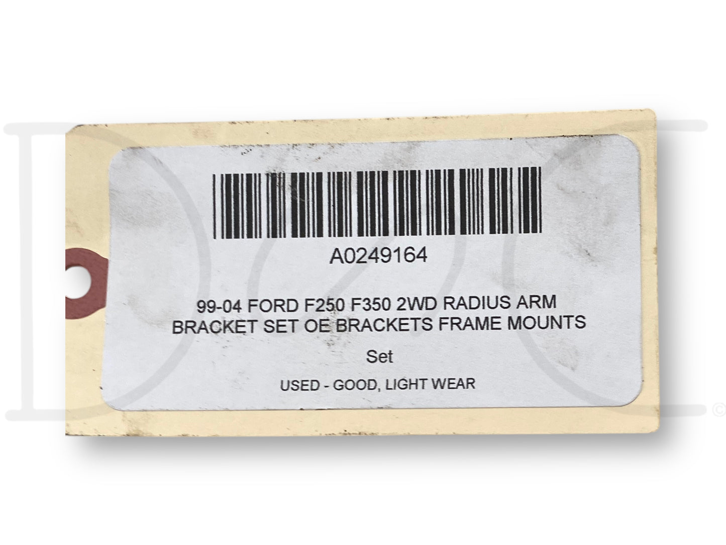 99-04 Ford F250 F350 2WD Radius Arm Bracket Set OE Brackets Frame Mounts