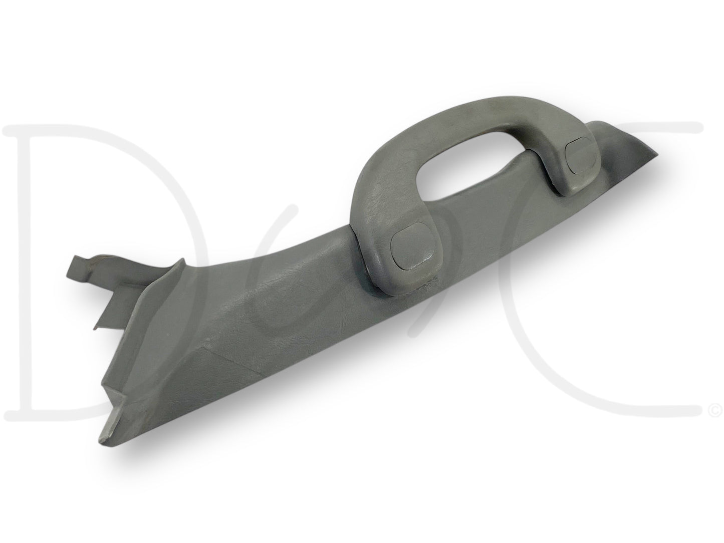 03-07 Ford F250 F350 LH Left Driver A-Pillar Trim W/ Grab Handle Gray OE