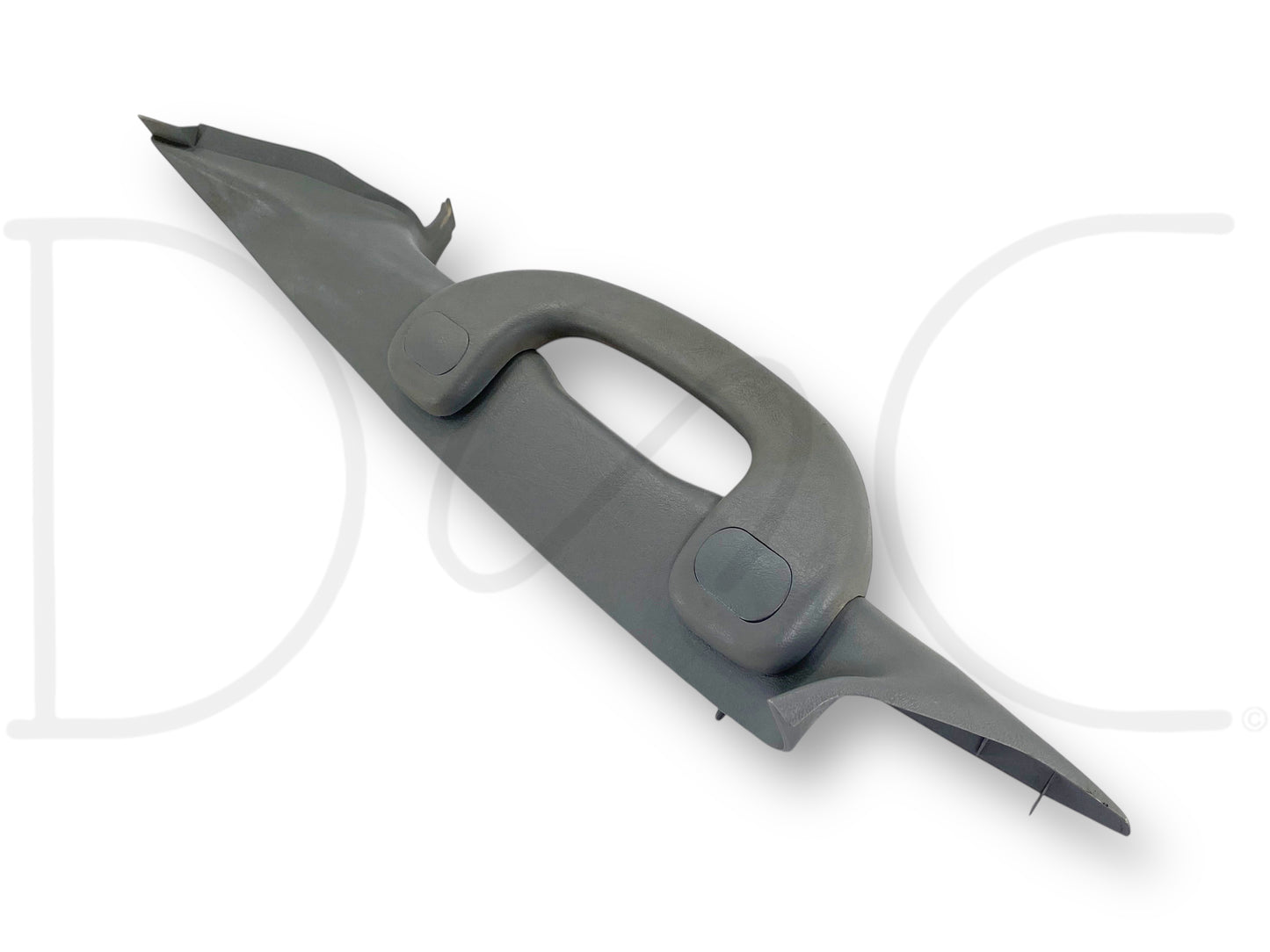 03-07 Ford F250 F350 LH Left Driver A-Pillar Trim W/ Grab Handle Gray OE