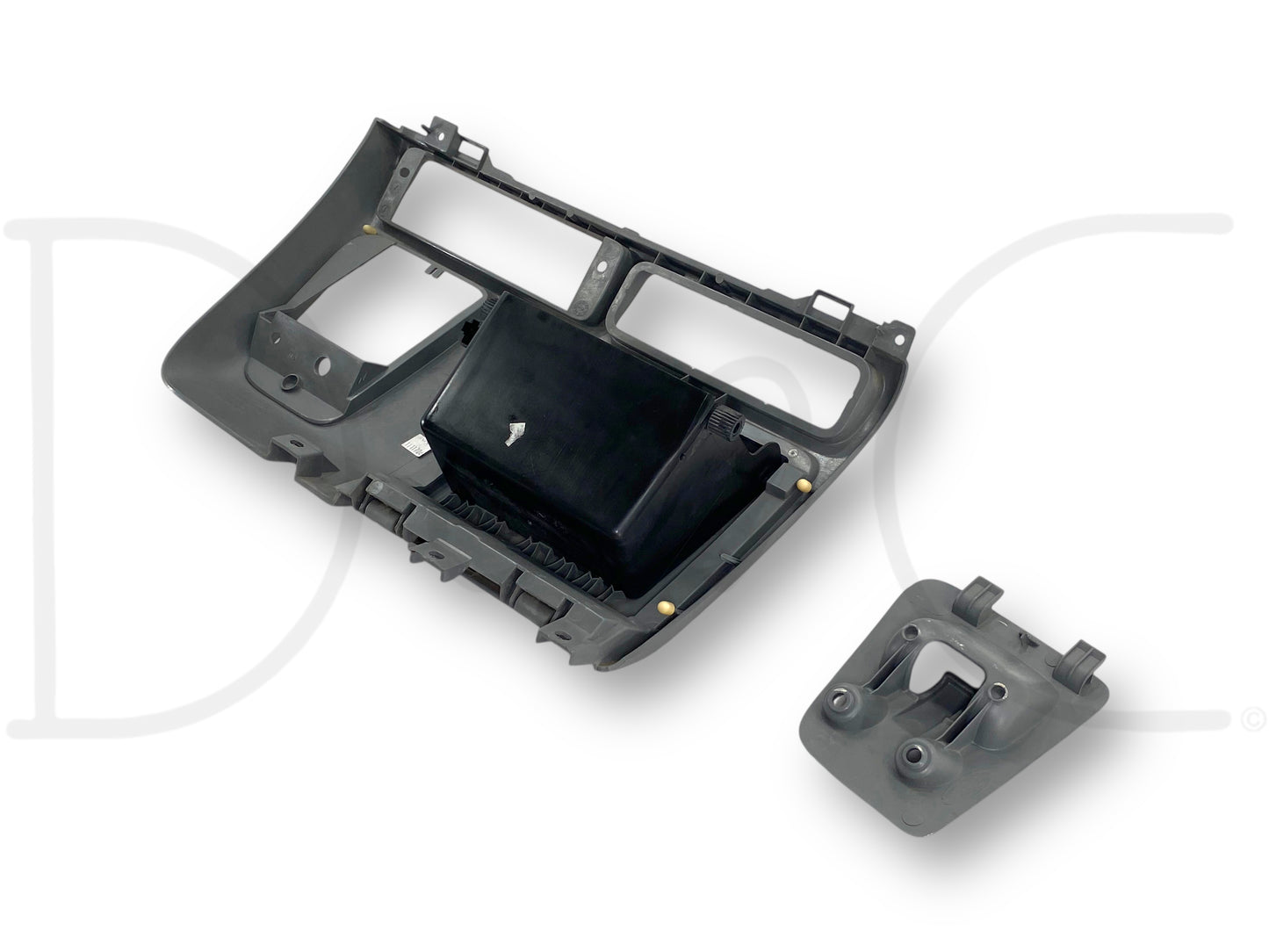 05-07 Ford F250 F350 Center Lower Dash Panel Gray Dashboard Storage Compartment
