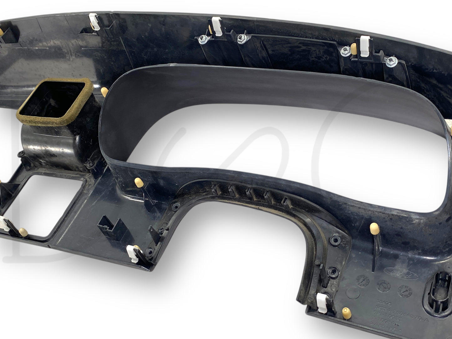 05-07 Ford F250 F350 Super Duty Dash Bezel Radio Cluster Trim Panel Black OE