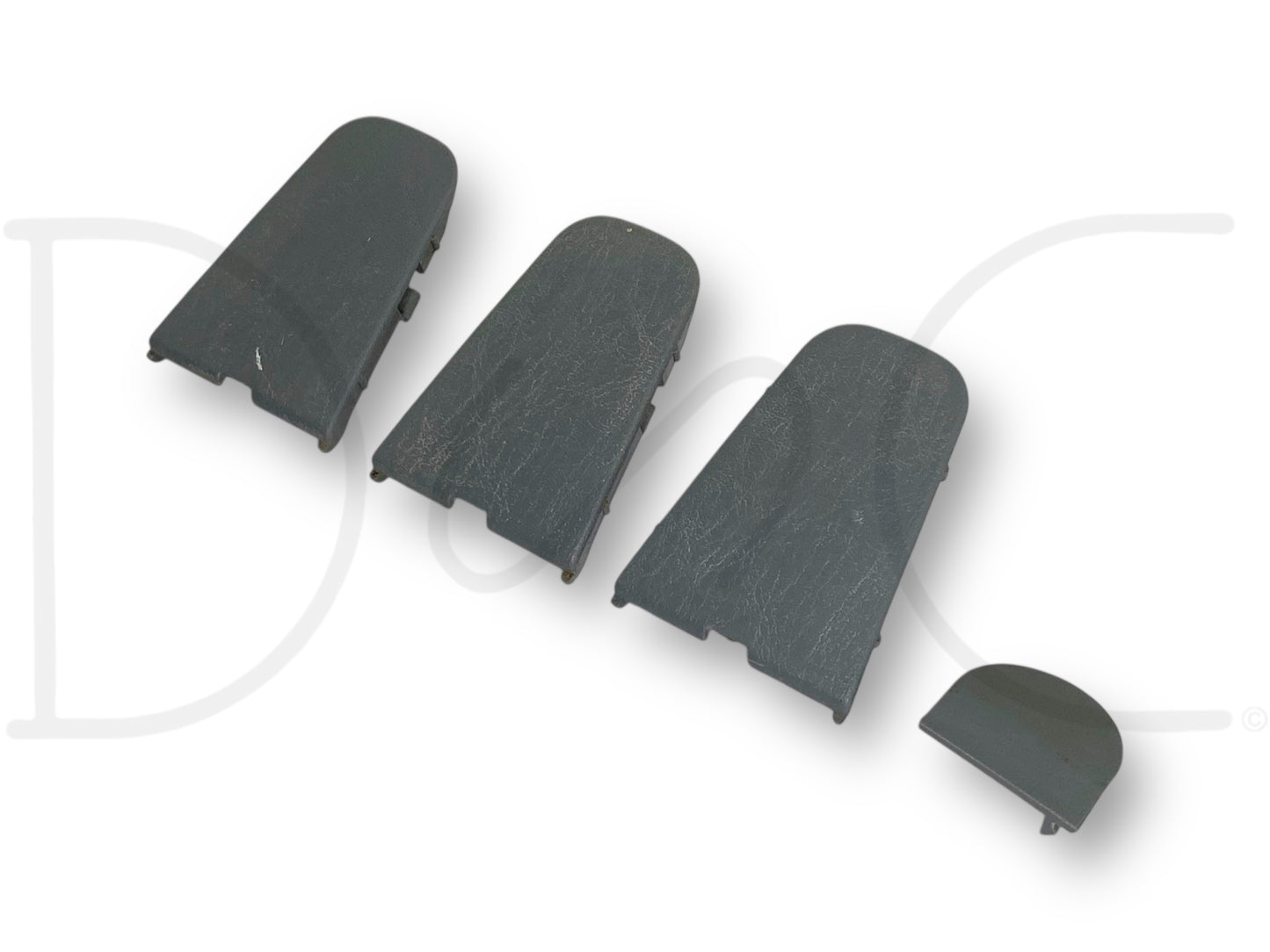 99-07 Ford F250 F350 Super Duty Dashboard Dash Bolt Cover Trim Set Gray OE