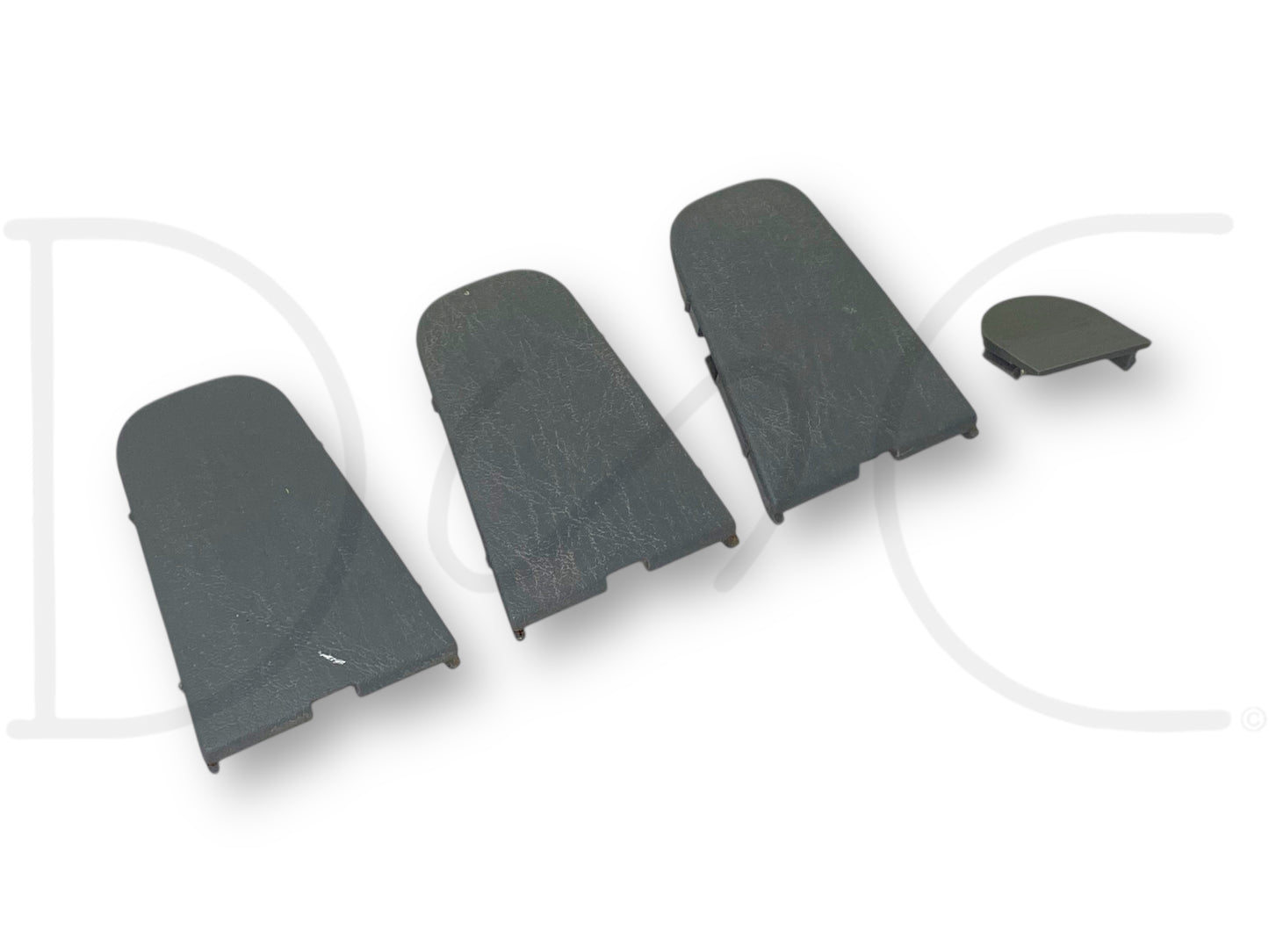99-07 Ford F250 F350 Super Duty Dashboard Dash Bolt Cover Trim Set Gray OE