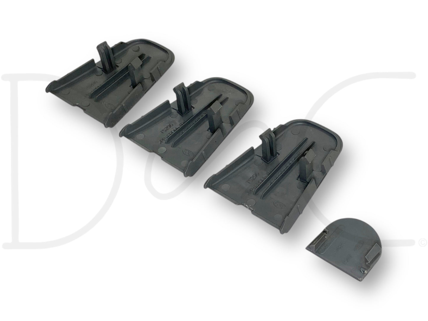 99-07 Ford F250 F350 Super Duty Dashboard Dash Bolt Cover Trim Set Gray OE