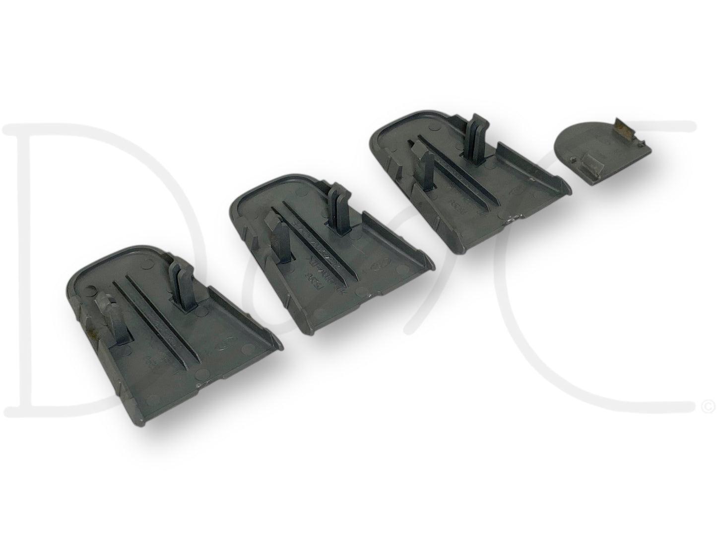 99-07 Ford F250 F350 Super Duty Dashboard Dash Bolt Cover Trim Set Gray OE