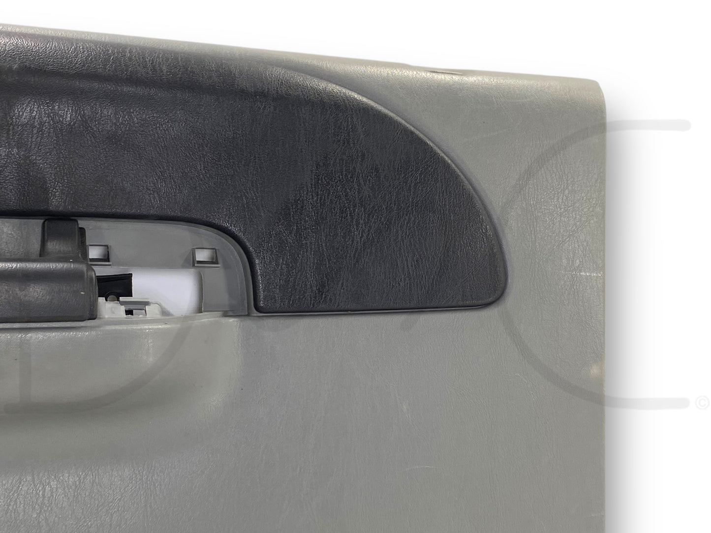 99-07 Ford F250 F350 XLT LH Left Driver Rear Door Panel Power Gray OE