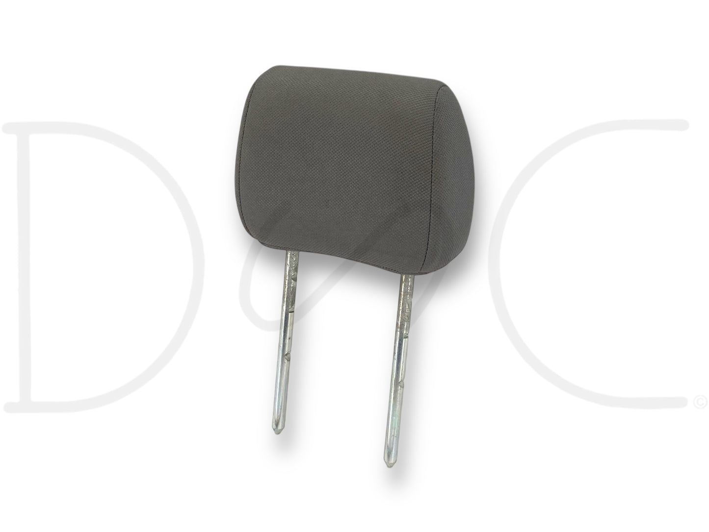 03-10 Ford F250 F350 Crew Cab Rear Seat Head Rest Headrest Gray Cloth OE