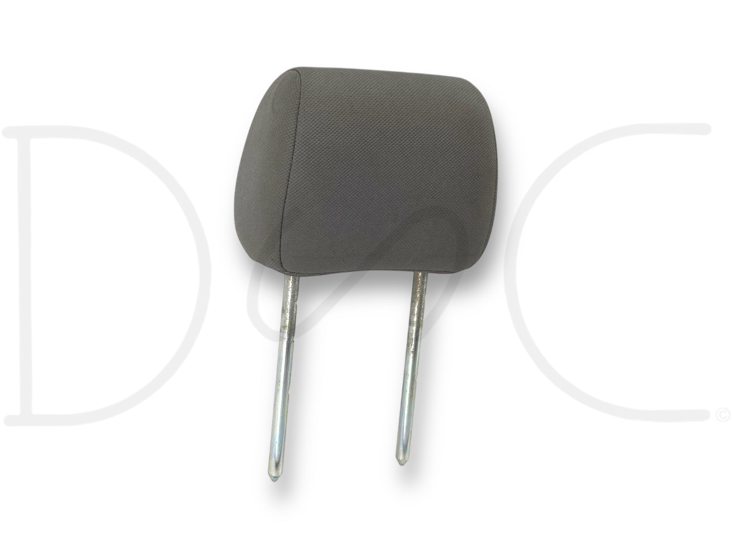 03-10 Ford F250 F350 Crew Cab Rear Seat Head Rest Headrest Gray Cloth OE