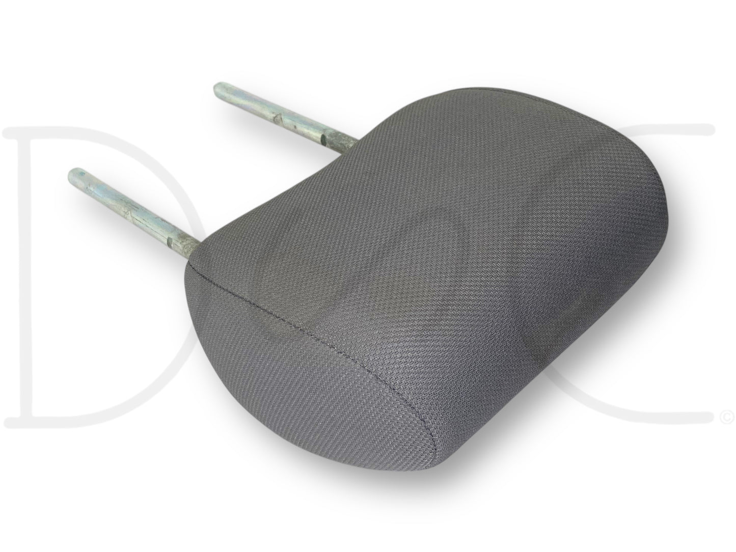 03-10 Ford F250 F350 Crew Cab Rear Seat Head Rest Headrest Gray Cloth OE