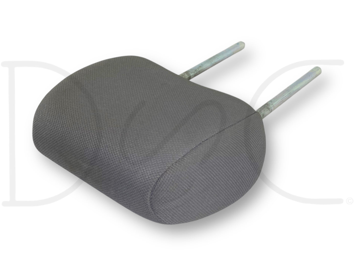 03-10 Ford F250 F350 Crew Cab Rear Seat Head Rest Headrest Gray Cloth OE