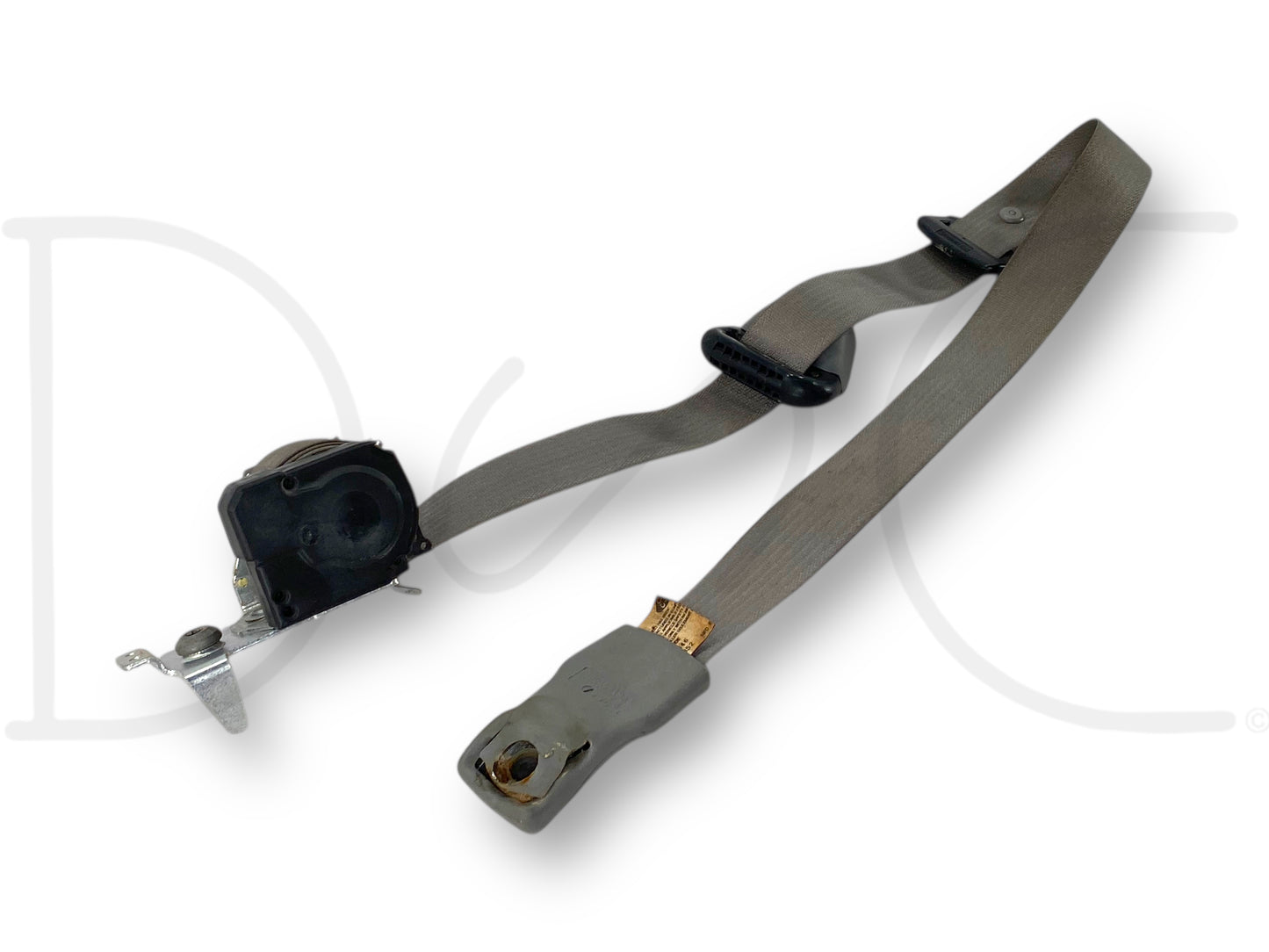 05-07 Ford F250 F350 RH Right Passenger Front Seat Belt Seatbelt Gray OE