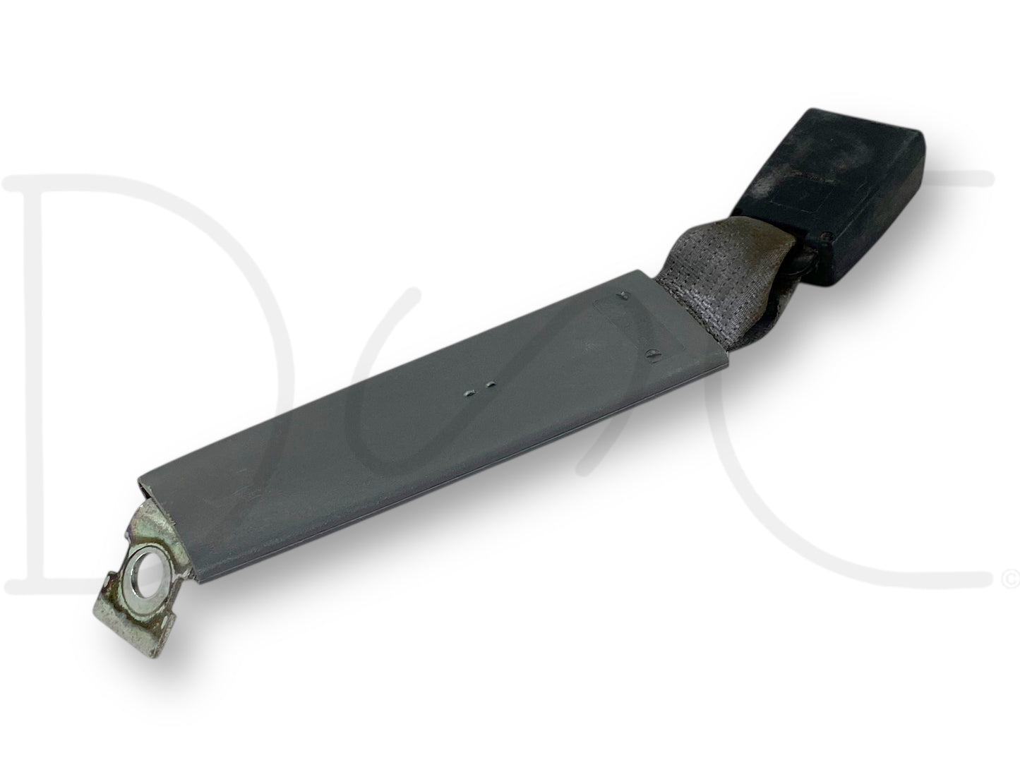 01-07 Ford F250 F350 Front Center Seat Belt Seatbelt Latch Buckle Gray OEM