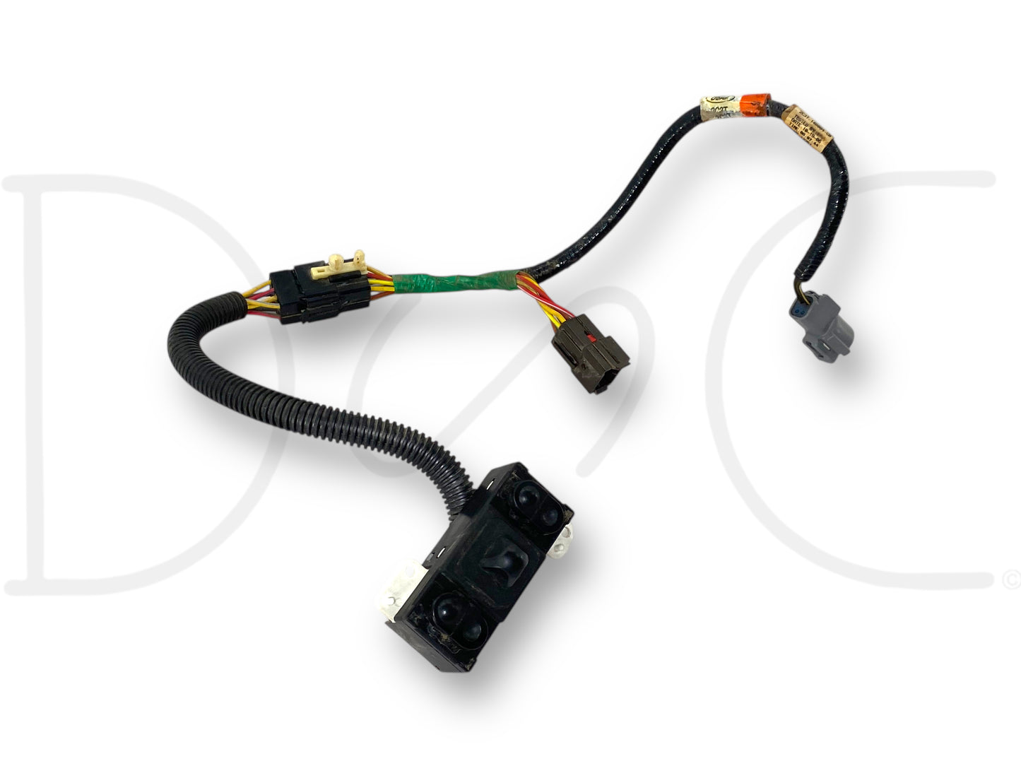 02-07 Ford F250 F350 RH Right Passenger Power Seat Switch Control Wiring Harness