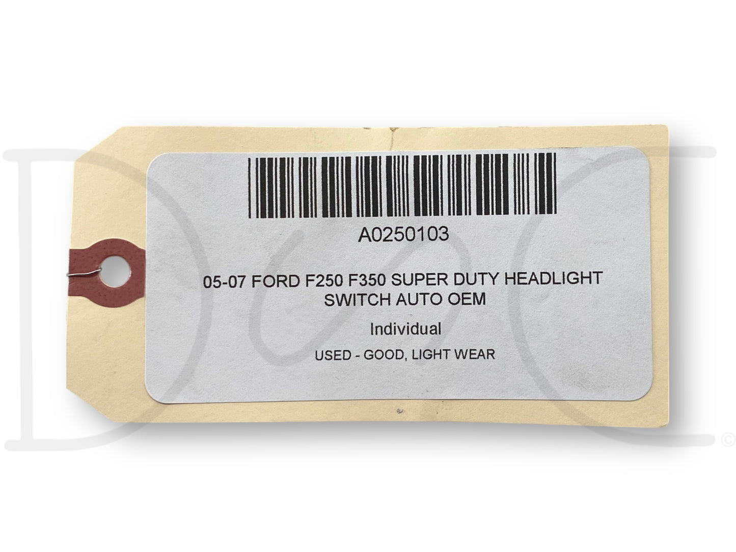05-07 Ford F250 F350 Super Duty Headlight Switch Auto OEM