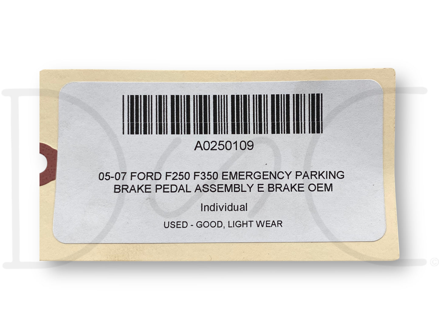 05-07 Ford F250 F350 Emergency Parking Brake Pedal Assembly E Brake OEM