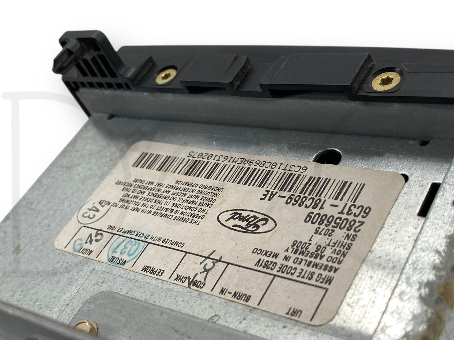 05-07 Ford F250 F350 Factory Radio Head Unit AM/FM OEM *Blem*