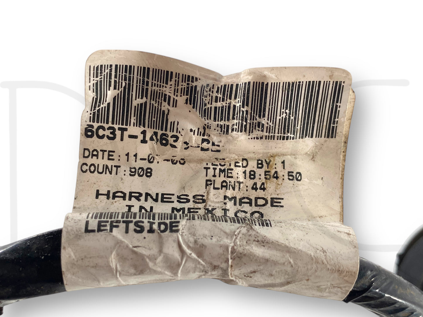 06-07 Ford F250 F350 LH Left Driver Rear Door Wiring Harness 6C3T-14633-P2609 Be