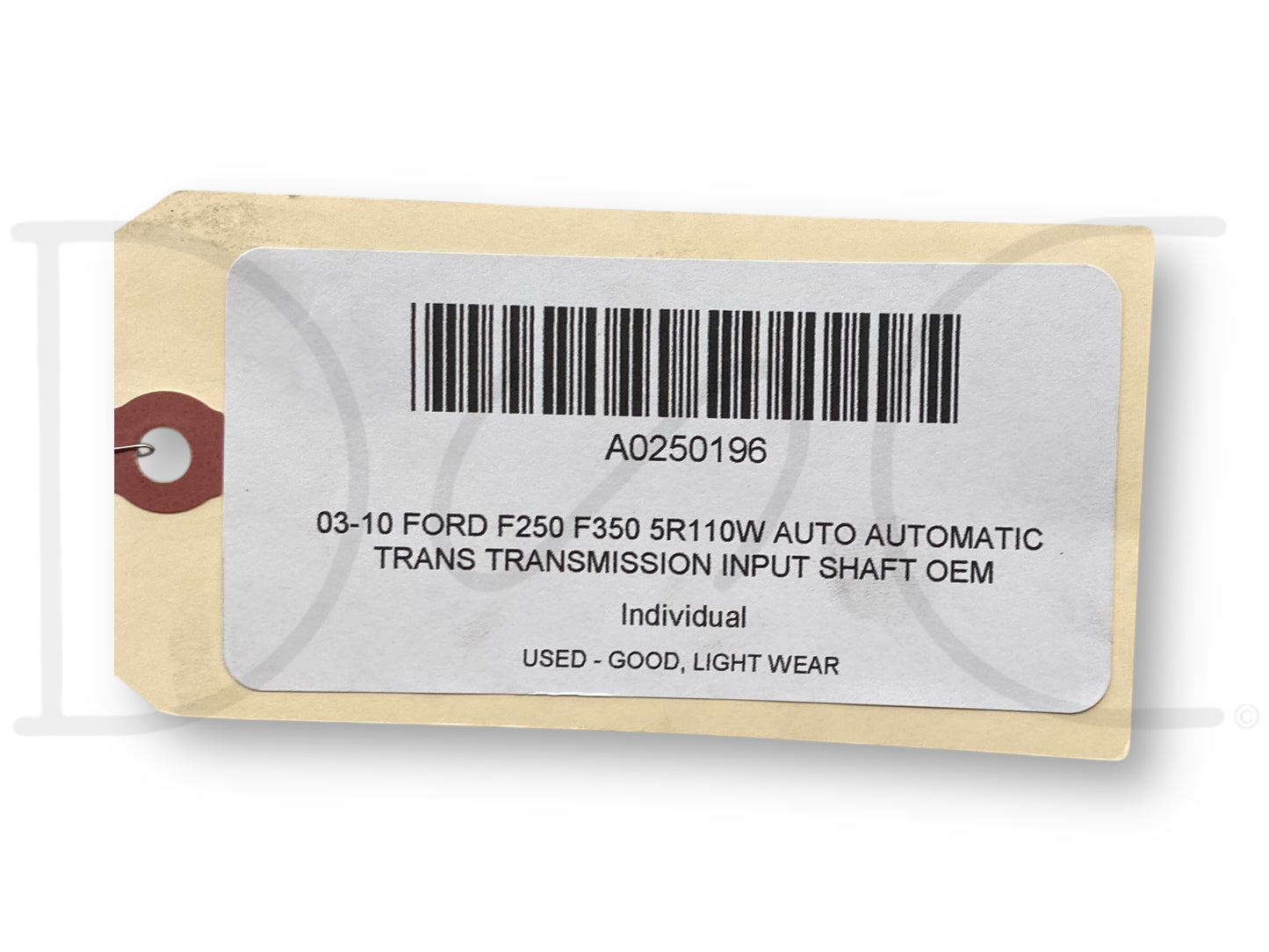 03-10 Ford F250 F350 5R110W Auto Automatic Trans Transmission Input Shaft OEM