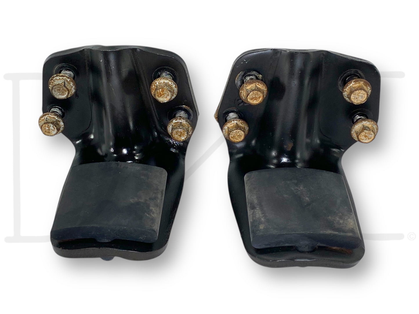 99-16 Ford F250 F350 Rear Auxiliary Leaf Spring Overload Bracket Set OE