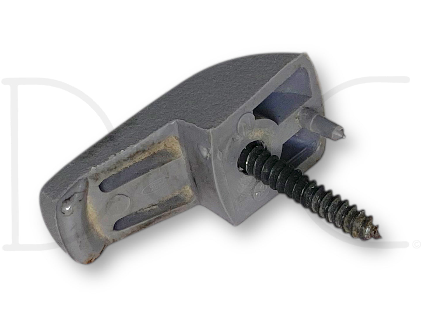 92-97 Ford F250 F350 XL Roof Ceiling Coat Hanger Clothes Hook Gray OE