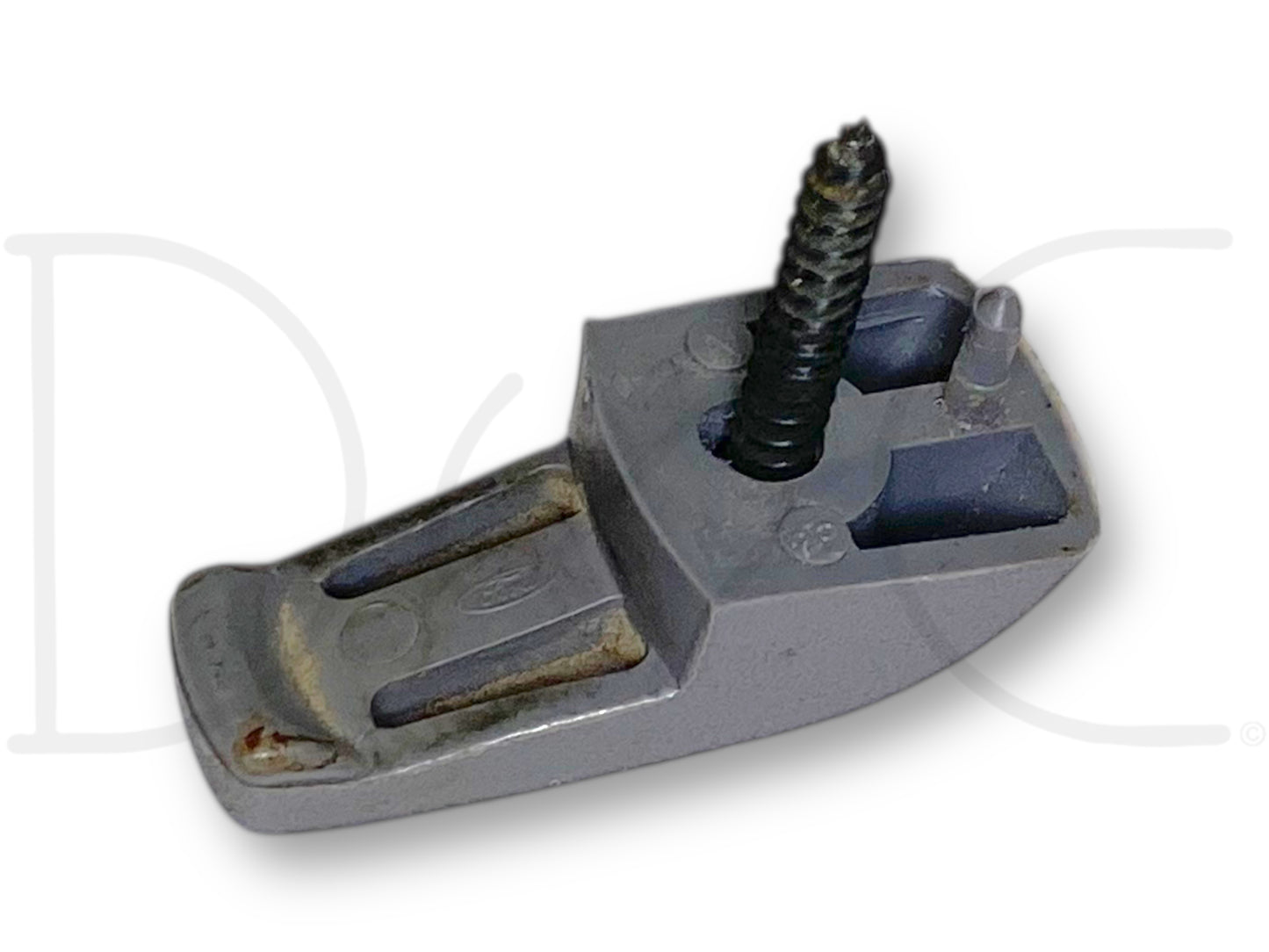92-97 Ford F250 F350 XL Roof Ceiling Coat Hanger Clothes Hook Gray OE