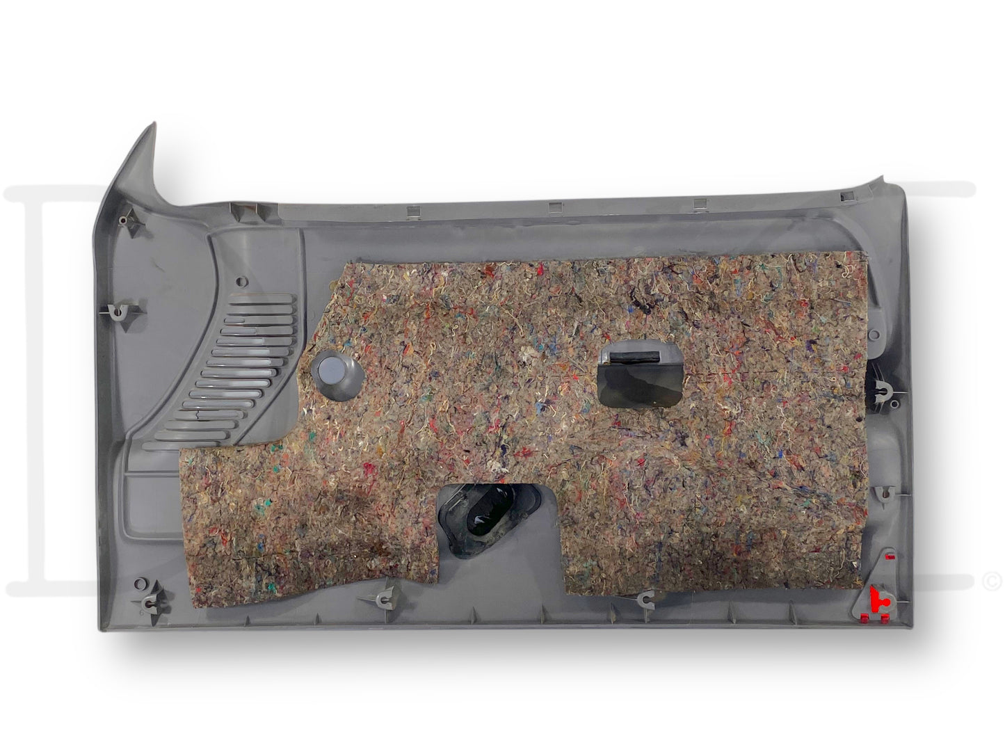 94-97 Ford F250 F350 XL LH Left Driver Front Door Panel Manual Opal Gray OE
