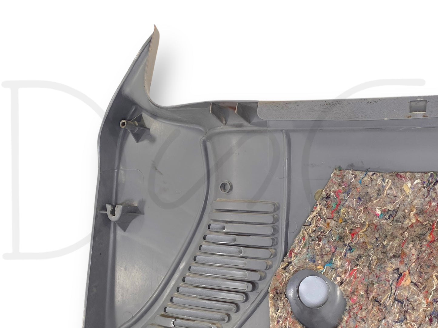 94-97 Ford F250 F350 XL LH Left Driver Front Door Panel Manual Opal Gray OE