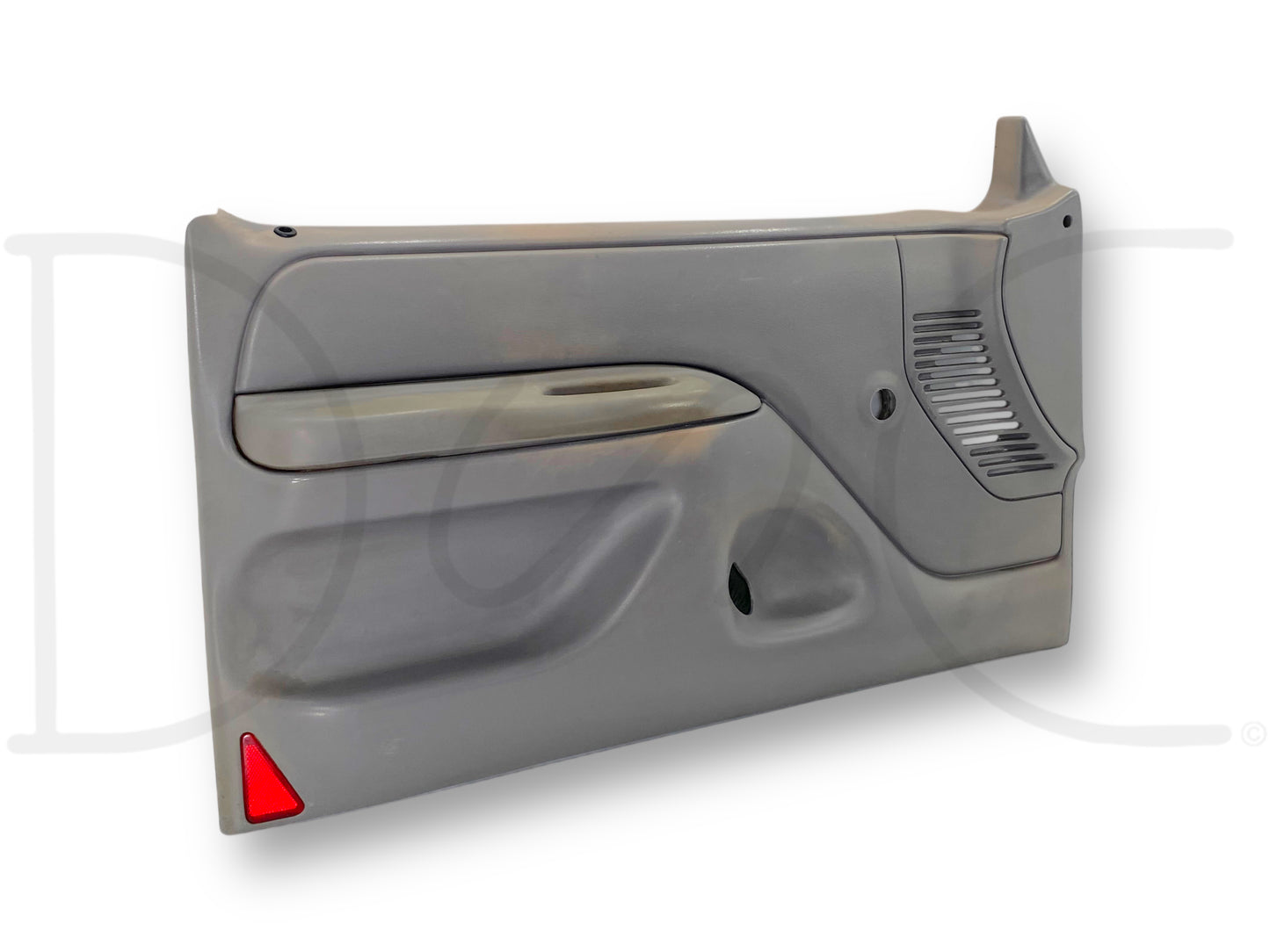 94-97 Ford F250 F350 XL LH Left Driver Front Door Panel Manual Opal Gray OE