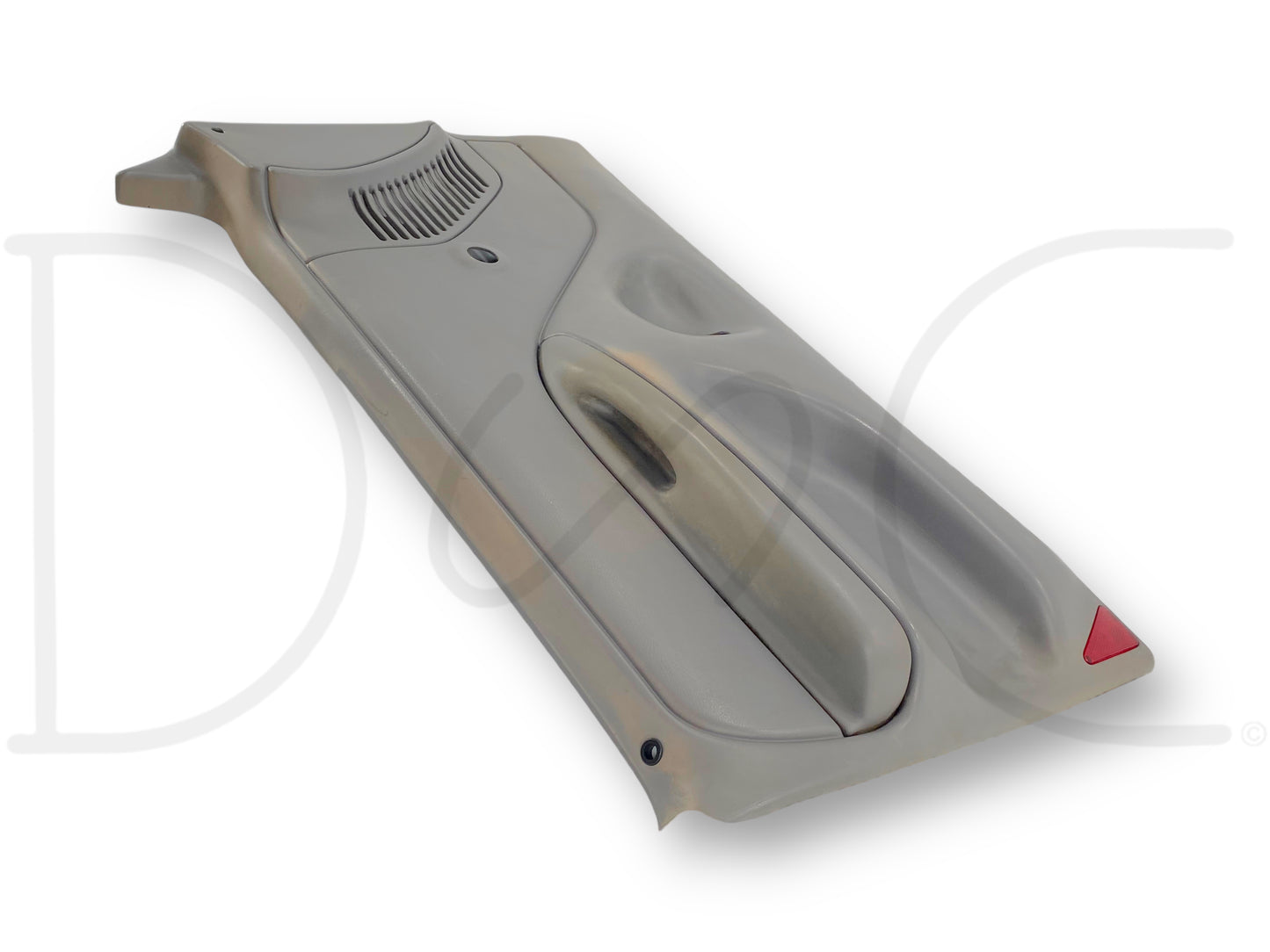 94-97 Ford F250 F350 XL LH Left Driver Front Door Panel Manual Opal Gray OE