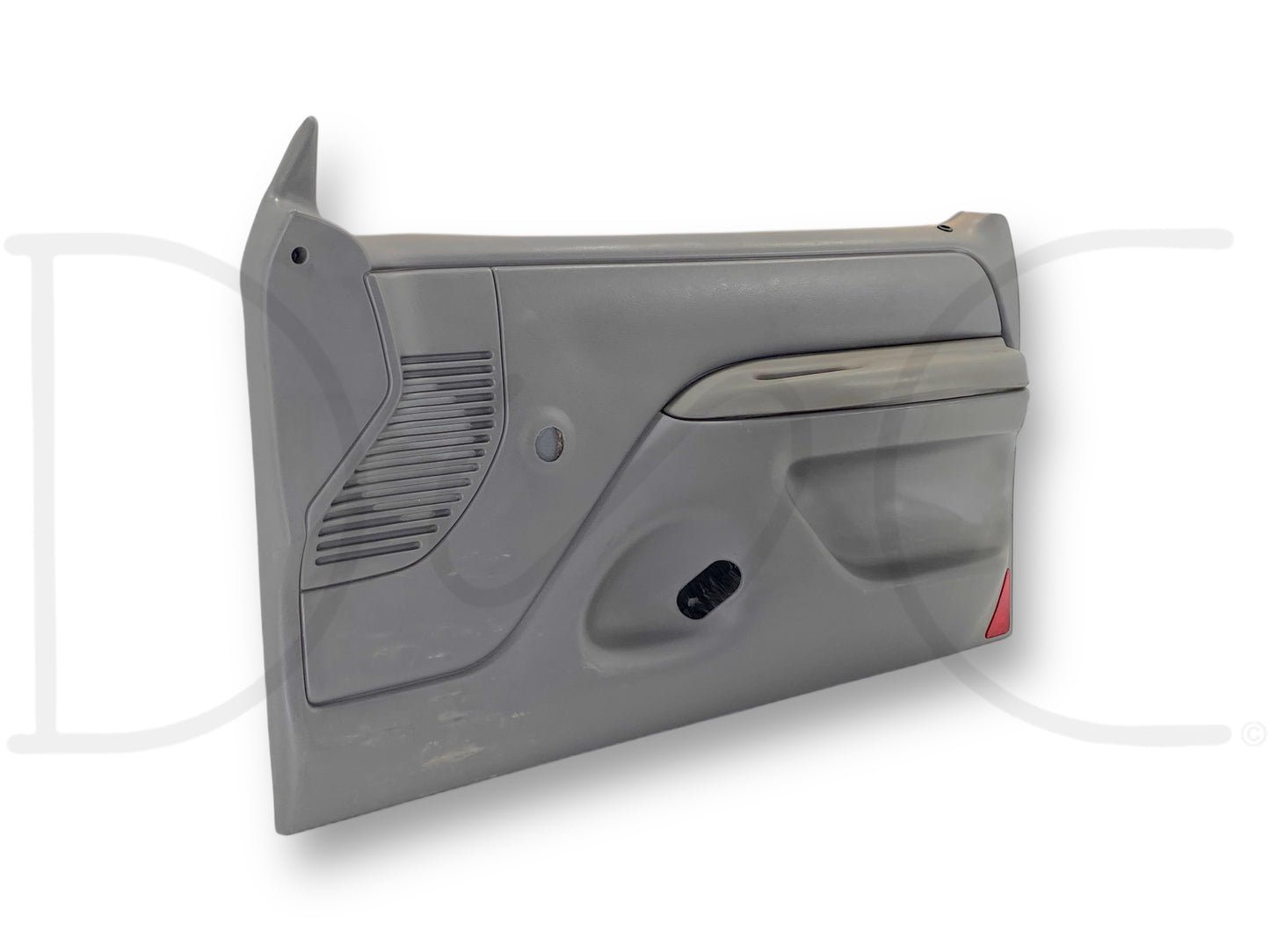94-97 Ford F250 F350 XL RH Right Passenger Front Door Panel Manual Gray OE