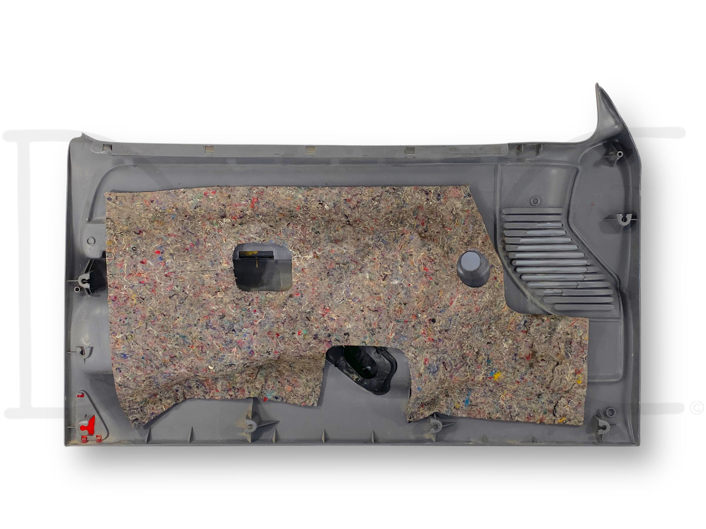 94-97 Ford F250 F350 XL RH Right Passenger Front Door Panel Manual Gray OE