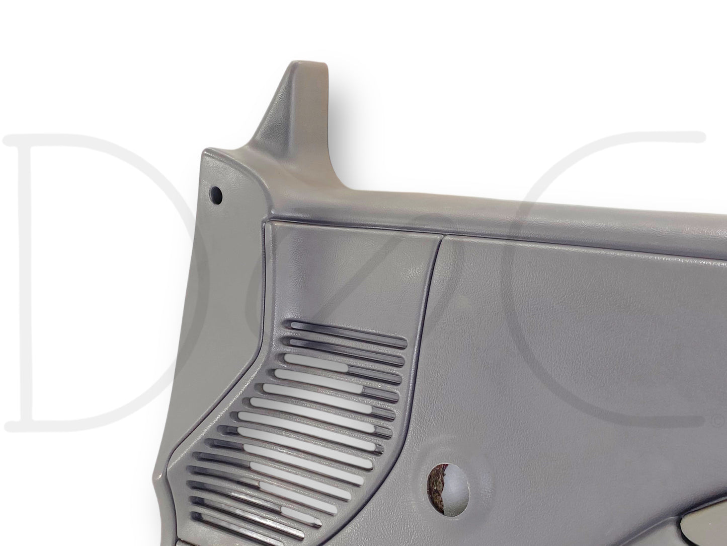 94-97 Ford F250 F350 XL RH Right Passenger Front Door Panel Manual Gray OE