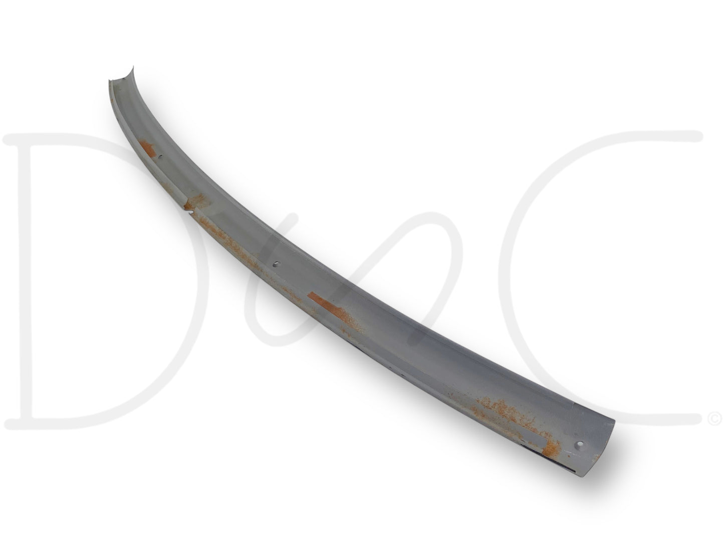 92-97 Ford F250 F350 Front Interior Headliner Molding Upper Trim Opal Gray