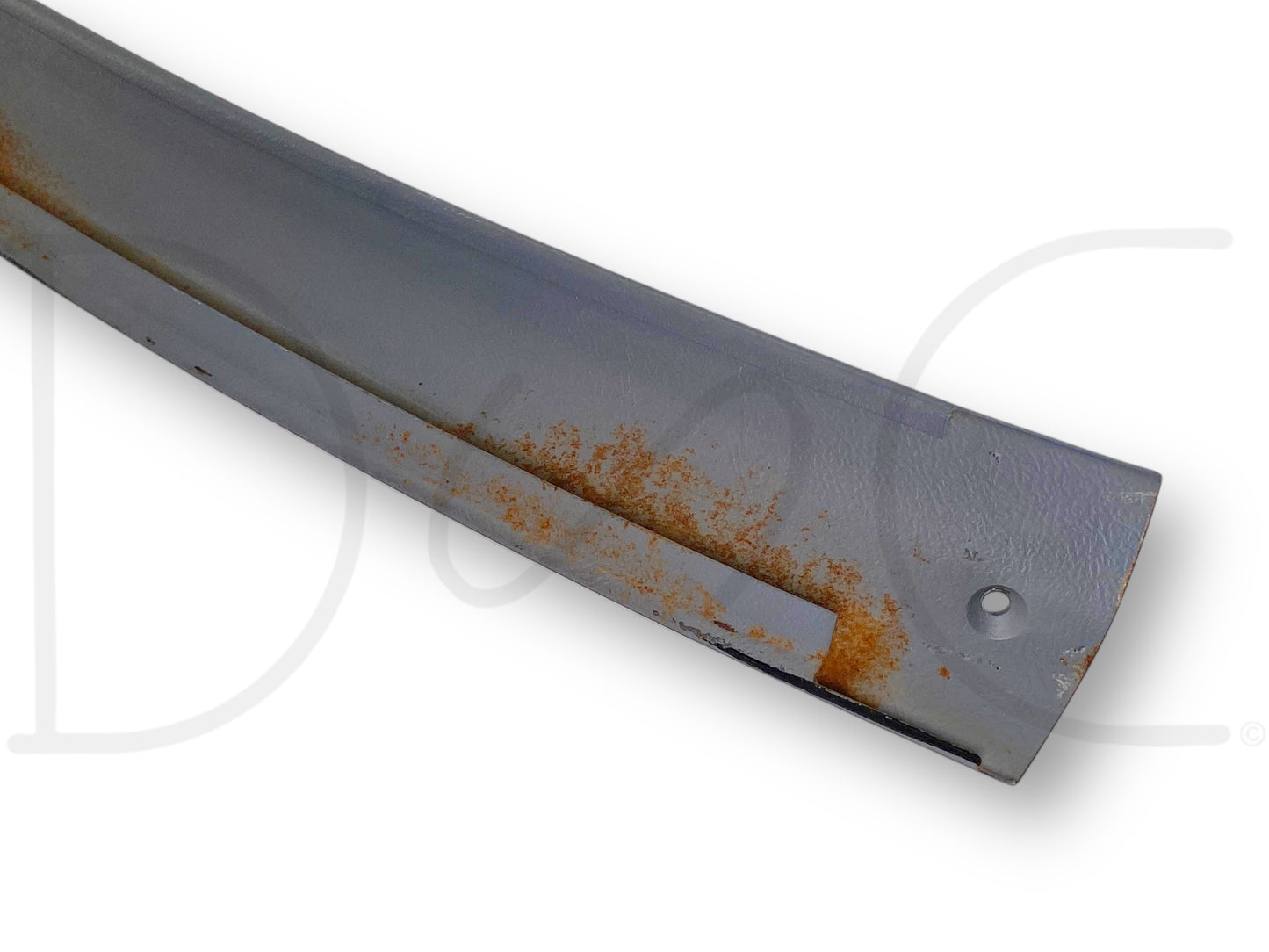 92-97 Ford F250 F350 Front Interior Headliner Molding Upper Trim Opal Gray