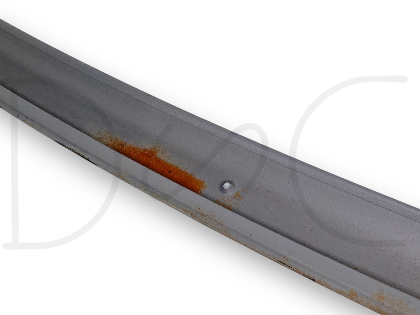 92-97 Ford F250 F350 Front Interior Headliner Molding Upper Trim Opal Gray