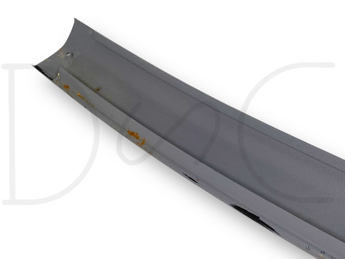 92-97 Ford F250 F350 Front Interior Headliner Molding Upper Trim Opal Gray