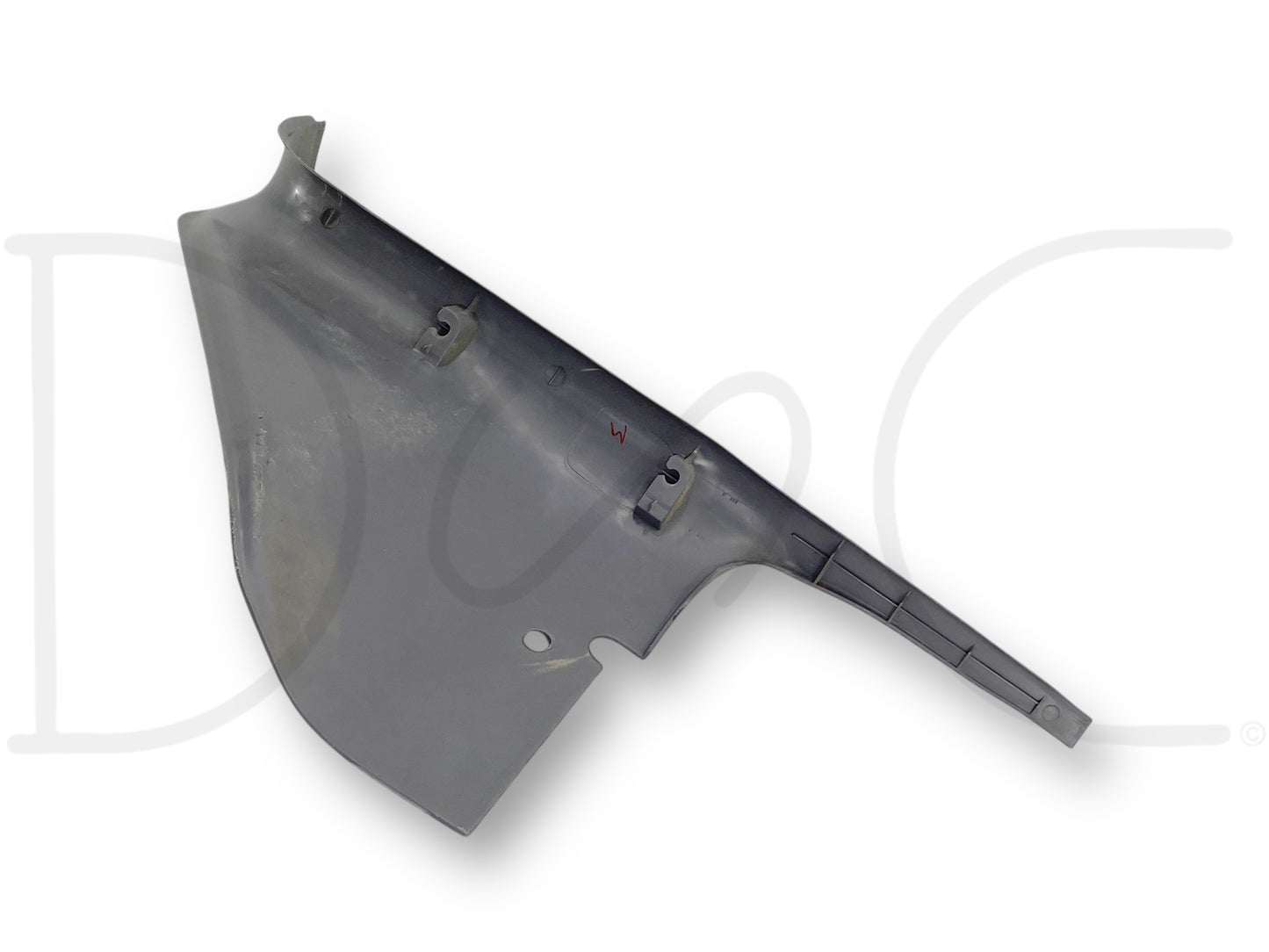 92-97 Ford F250 F350 RH Right Passenger Lower Kick Panel Trim Opal Gray OE
