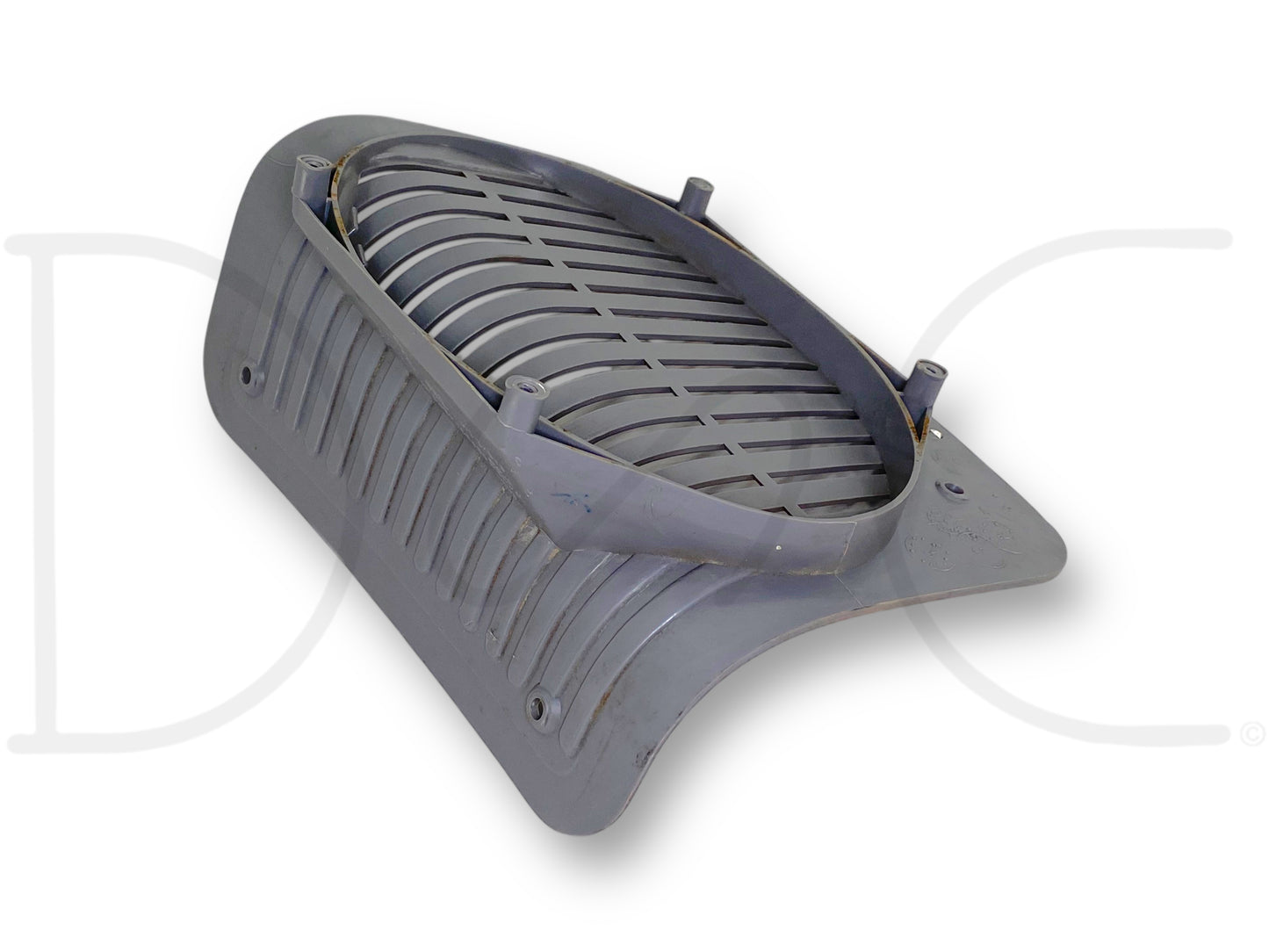 92-97 Ford F250 F350 LH Left Driver Rear Speaker Grill Cover Opal Gray OEM