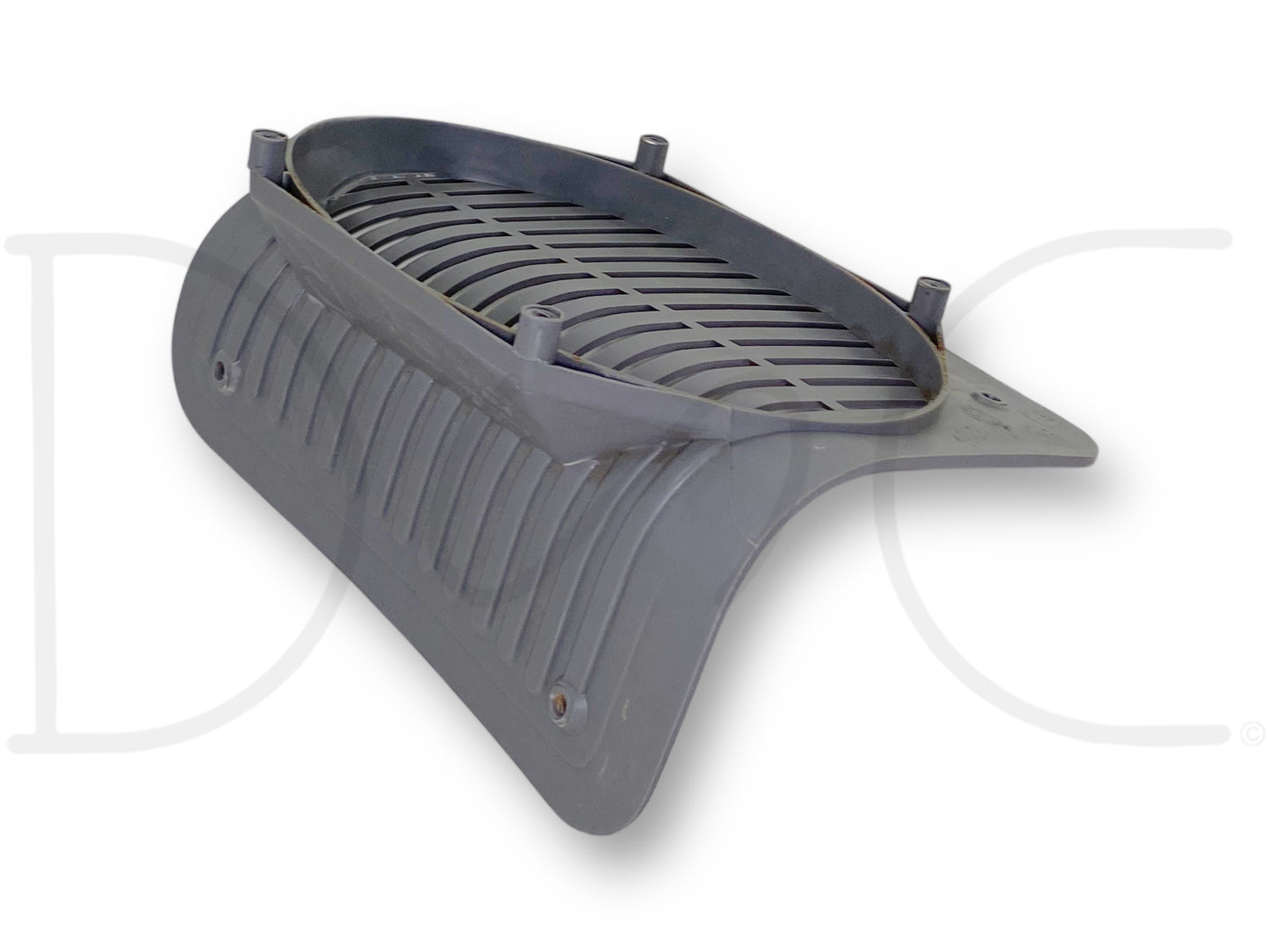 92-97 Ford F250 F350 RH Right Passenger Rear Speaker Grill Cover Opal Gray OEM