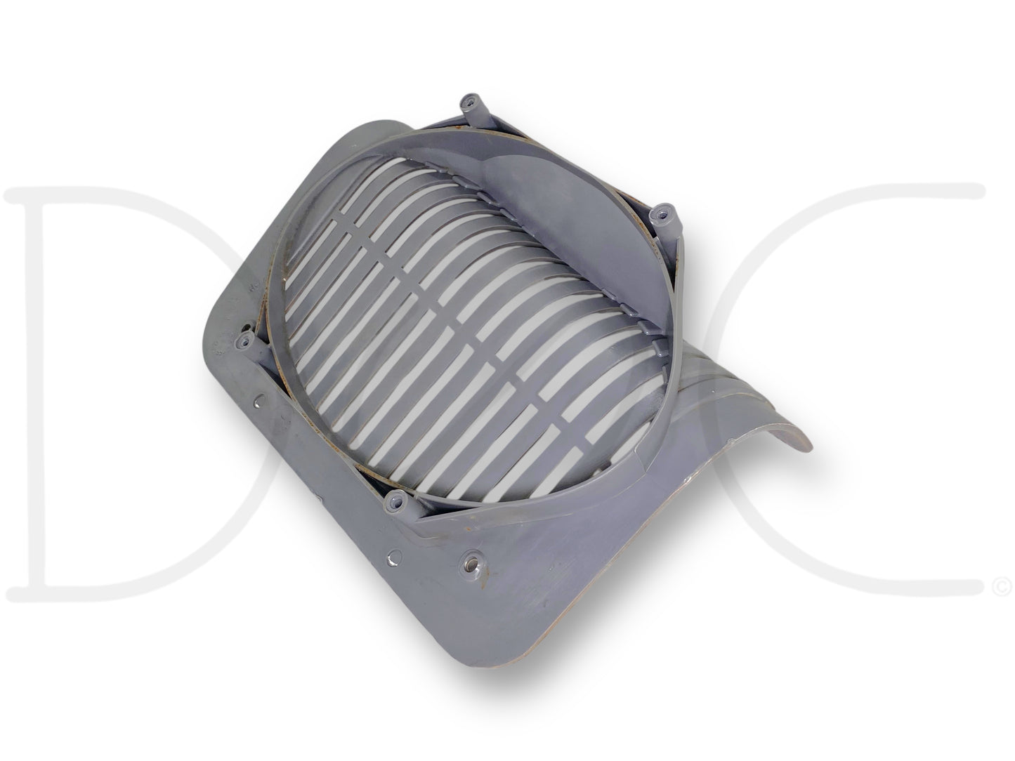 92-97 Ford F250 F350 RH Right Passenger Rear Speaker Grill Cover Opal Gray OEM