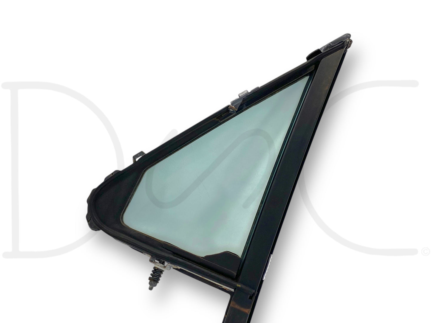 92-97 Ford F250 F350 LH Left Driver Vent Wing Window Glass Assembly OEM