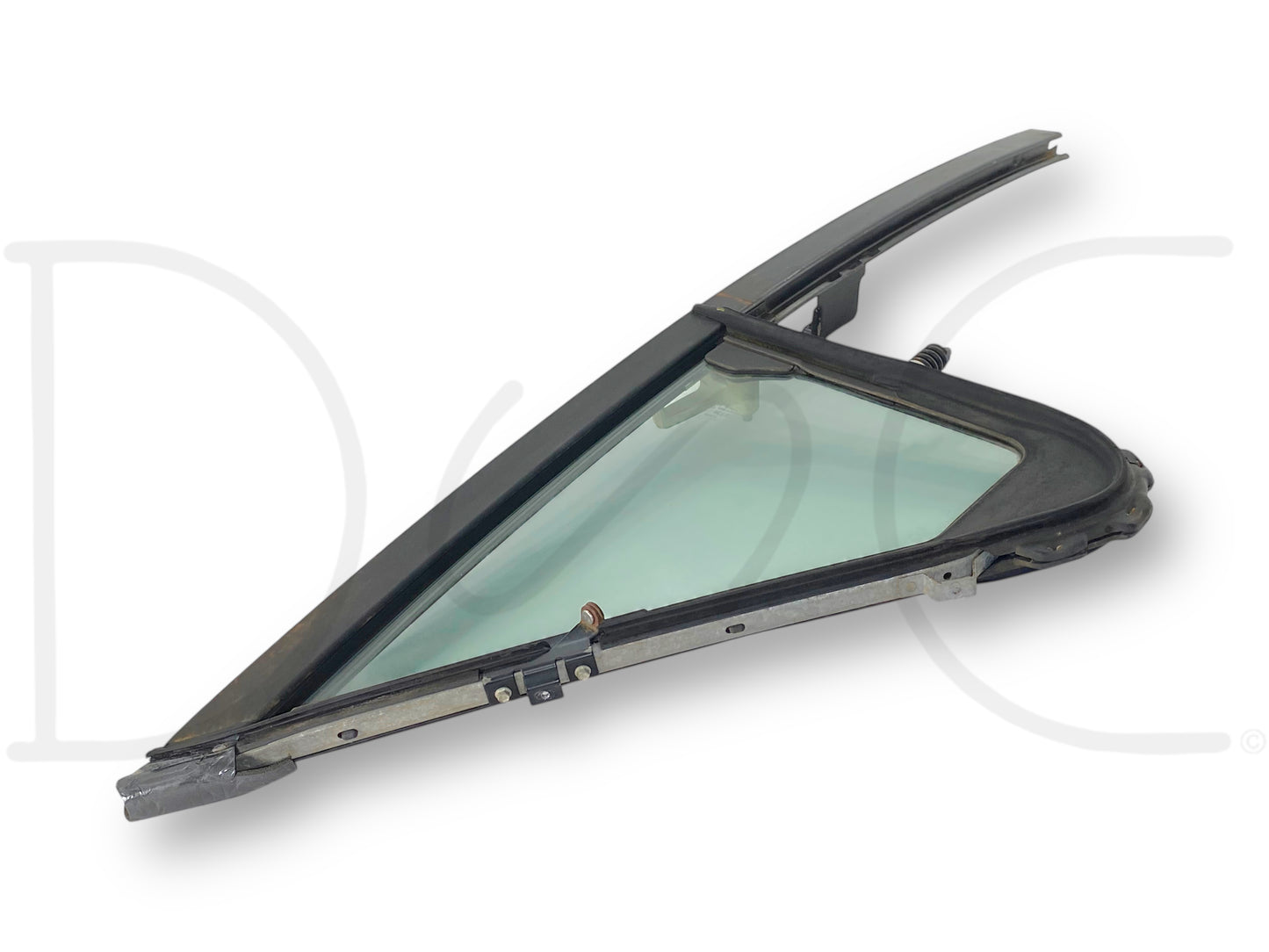 92-97 Ford F250 F350 LH Left Driver Vent Wing Window Glass Assembly OEM