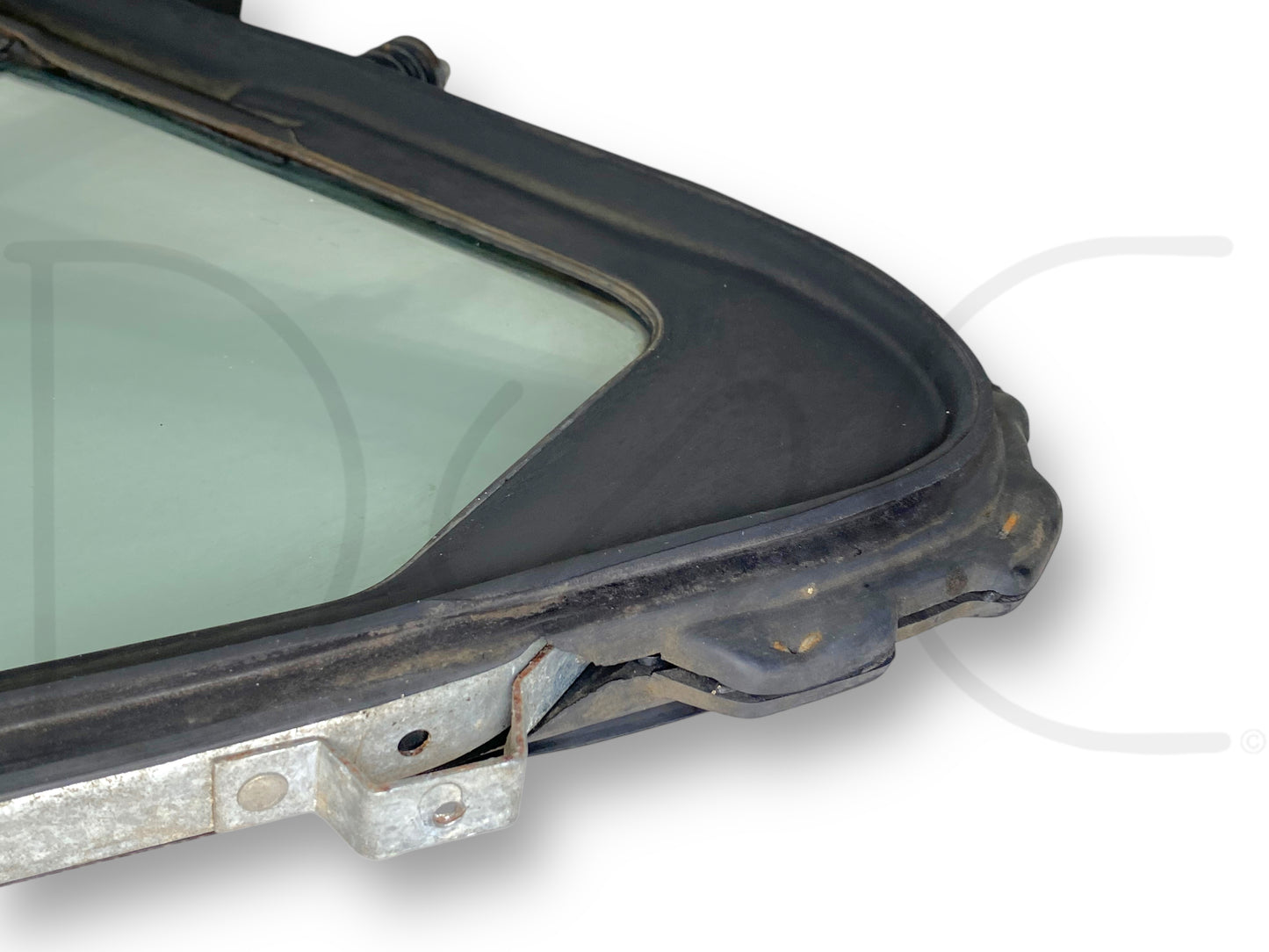 92-97 Ford F250 F350 LH Left Driver Vent Wing Window Glass Assembly OEM