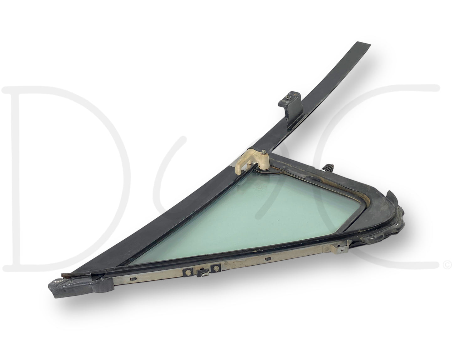 92-97 Ford F250 F350 RH Right Passenger Vent Wing Window Glass Assembly OEM