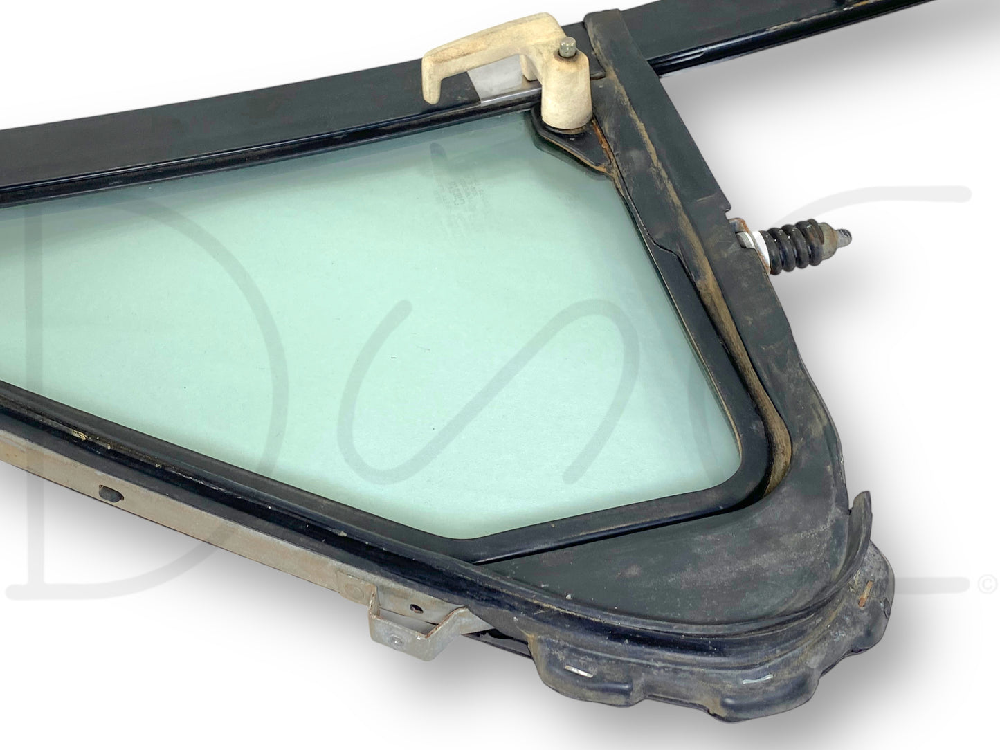 92-97 Ford F250 F350 RH Right Passenger Vent Wing Window Glass Assembly OEM
