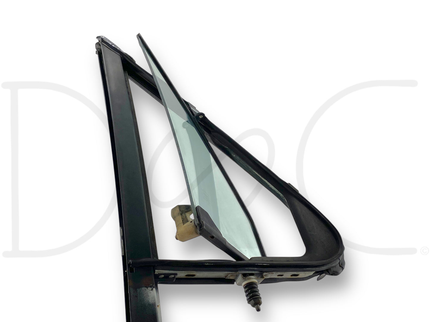 92-97 Ford F250 F350 RH Right Passenger Vent Wing Window Glass Assembly OEM