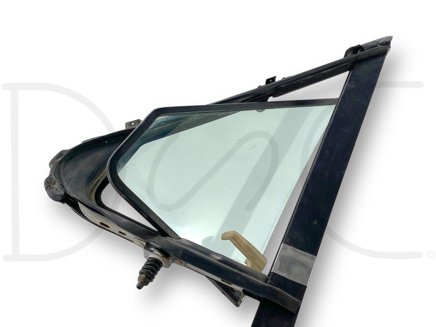 92-97 Ford F250 F350 RH Right Passenger Vent Wing Window Glass Assembly OEM