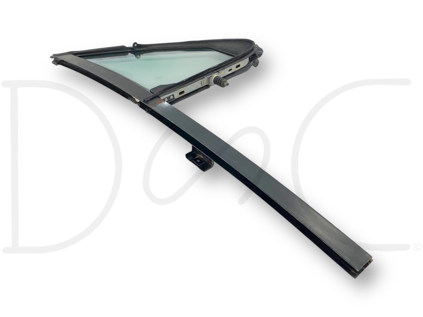 92-97 Ford F250 F350 RH Right Passenger Vent Wing Window Glass Assembly OEM