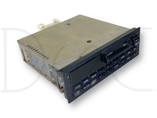 94-97 Ford F250 F350 Radio Head Unit AM/FM Cassette Tape OEM F6Tf-19B132-Ca